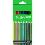 TREELINE Colouring Pencils Full Length 12s